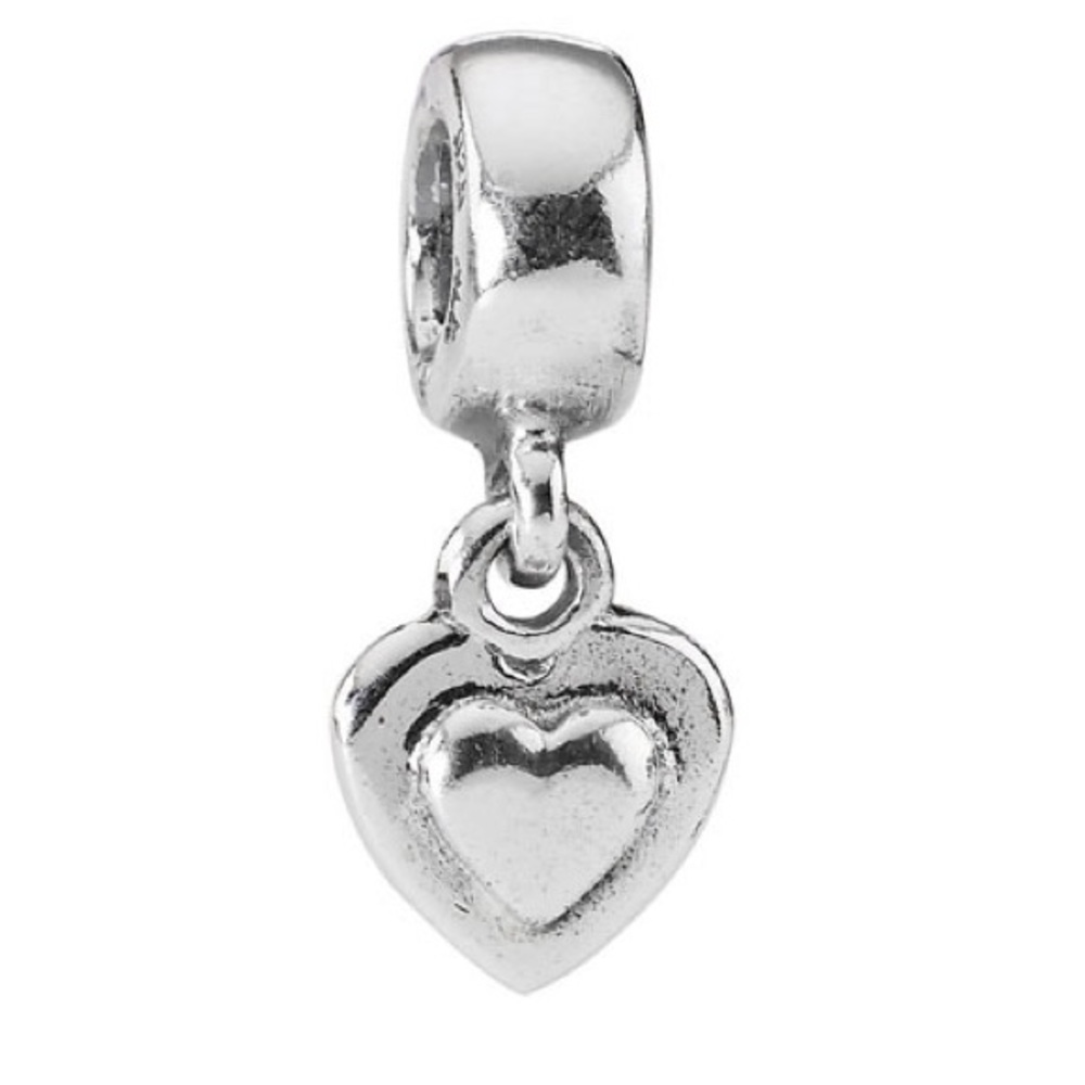 Pandora Sterling Silver Heart Dangle Charm